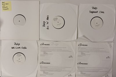 Lot 129 - PULP WHITE LABEL TEST PRESSING LP PACK