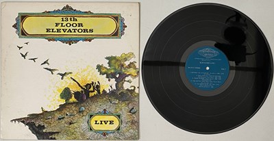 Lot 48 - THE 13TH FLOOR ELEVATORS - LIVE LP (US STEREO ORIGINAL - INTERNATIONAL ARTISTS - IA-LP-8)