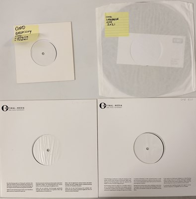 Lot 147 - ORCHESTRAL MANOEUVRES IN THE DARK WHITE LABEL TEST PRESSING 7" AND LP PACK