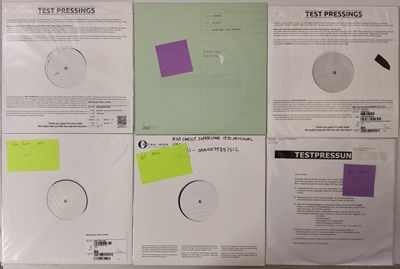 Lot 150 - MIXED ROCK AND POP WHITE LABEL TEST PRESSING LP PACK