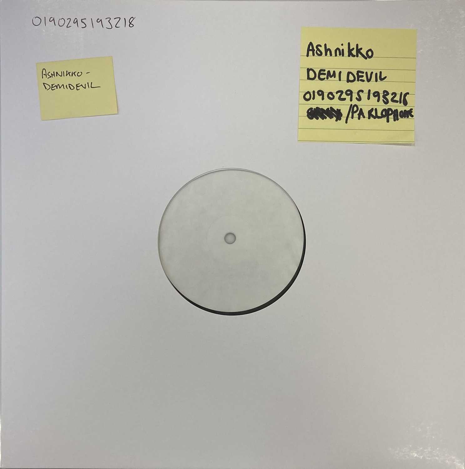 Lot 41 - ASHNIKKO - DEMIDEVIL LP (2021 WHITE LABEL TEST PRESSING)