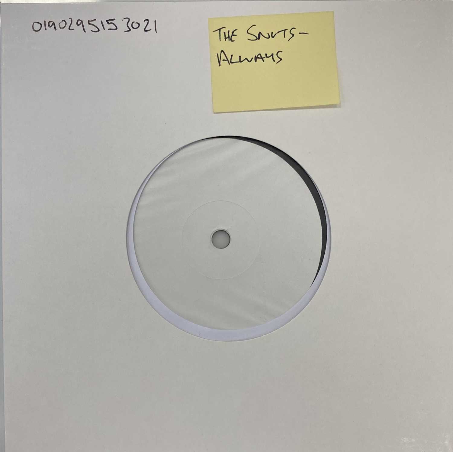 Lot 42 - THE SNUTS - ALWAYS 7" (WHITE LABEL TEST PRESSING)