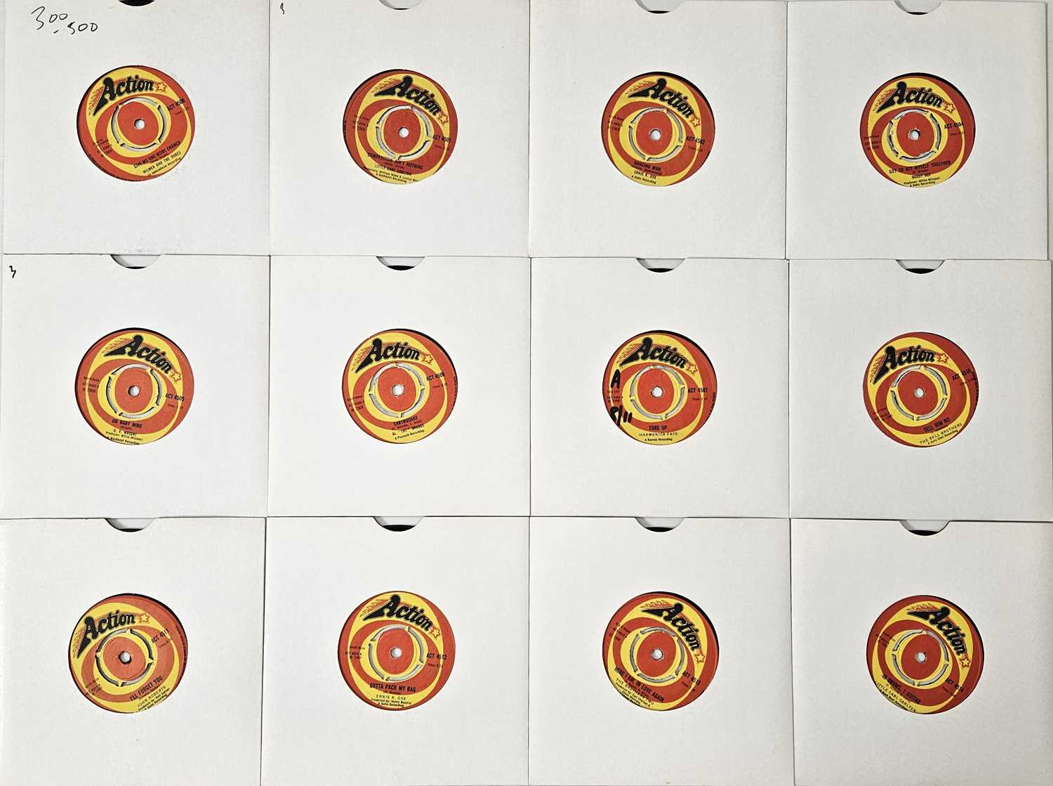 Lot 1 - ACTION - LABEL RUN - 7" ARCHIVE