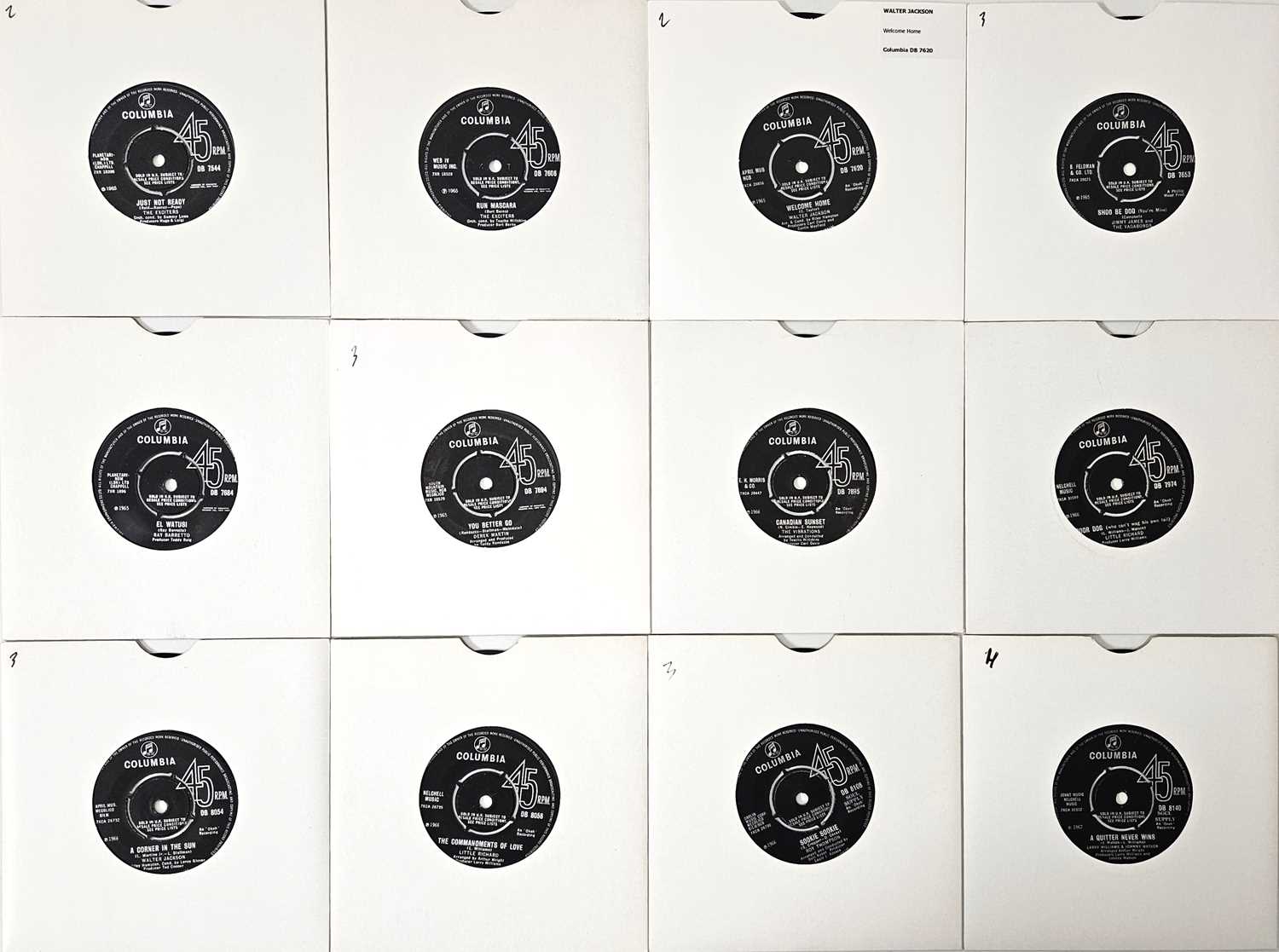 Lot 11 - COLUMBIA - 7" PACK