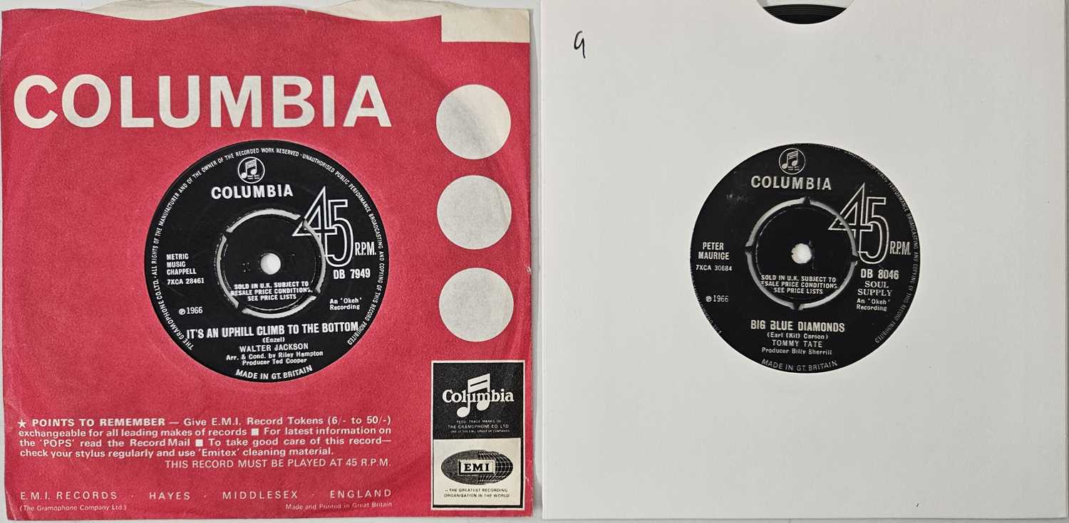 Lot 13 - TOMMY TATE / WALTER JACKSON - COLUMBIA - 7" RARITIES PACK