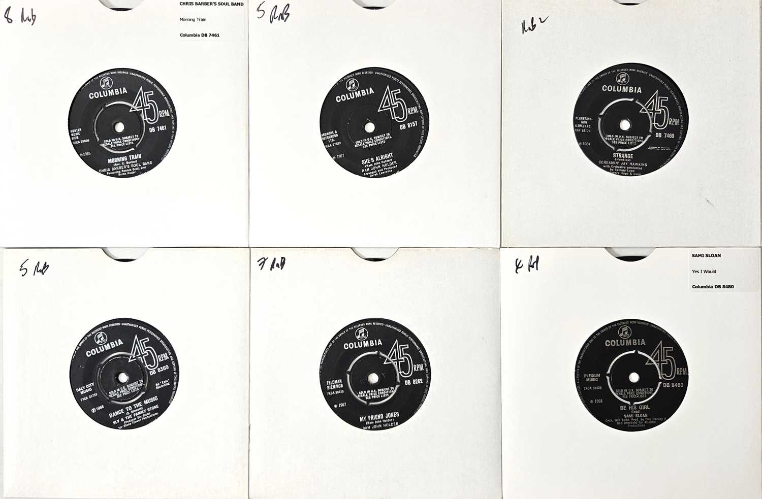 Lot 15 - R & B - 7" PACK
