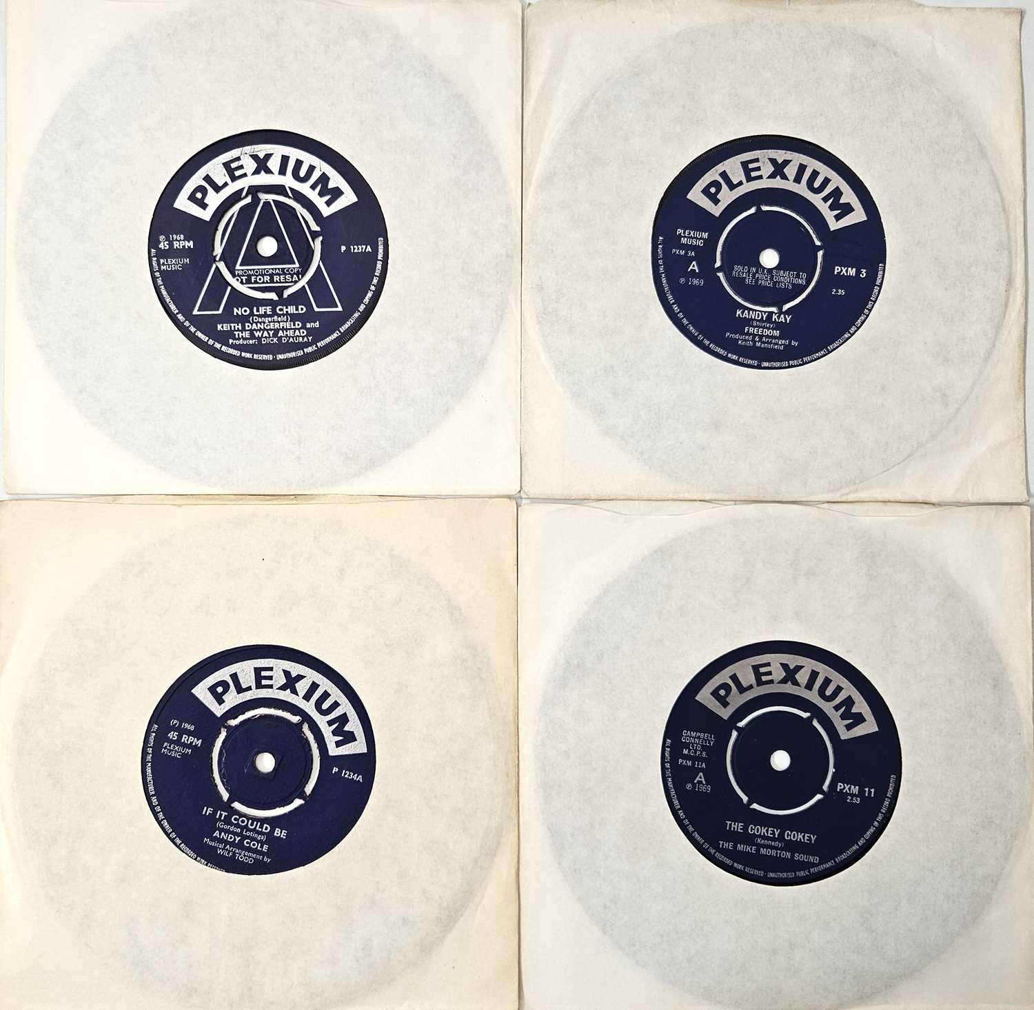 Lot 18 - PLEXIUM - 7" RARITIES PACK