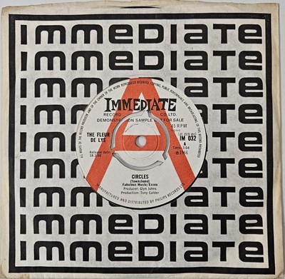 Lot 25 - THE FLEUR DE LYS - CIRCLES 7" (DEMO - IM 032 - ORIGINAL PRESSING)