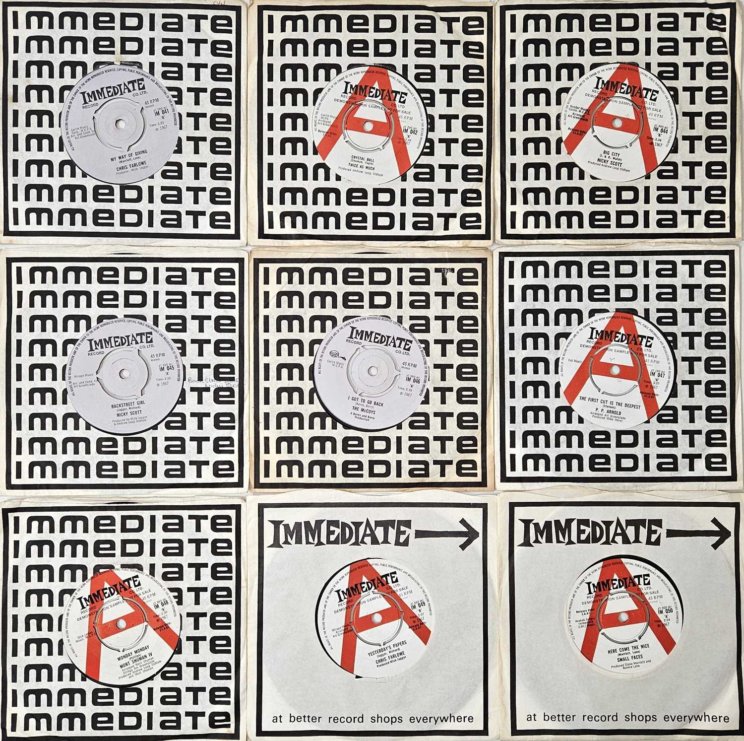 Lot 26 - IMMEDIATE - 7" PACK