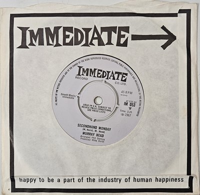Lot 29 - MURRAY HEAD - SHE WAS PERFECTION 7" (IM 053)