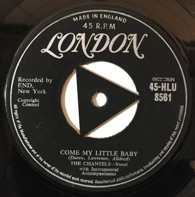 Lot 118 - THE CHANTELS - MAYBE 7'' (ORIGINAL UK LONDON RELEASE - 45-HLU 8561)