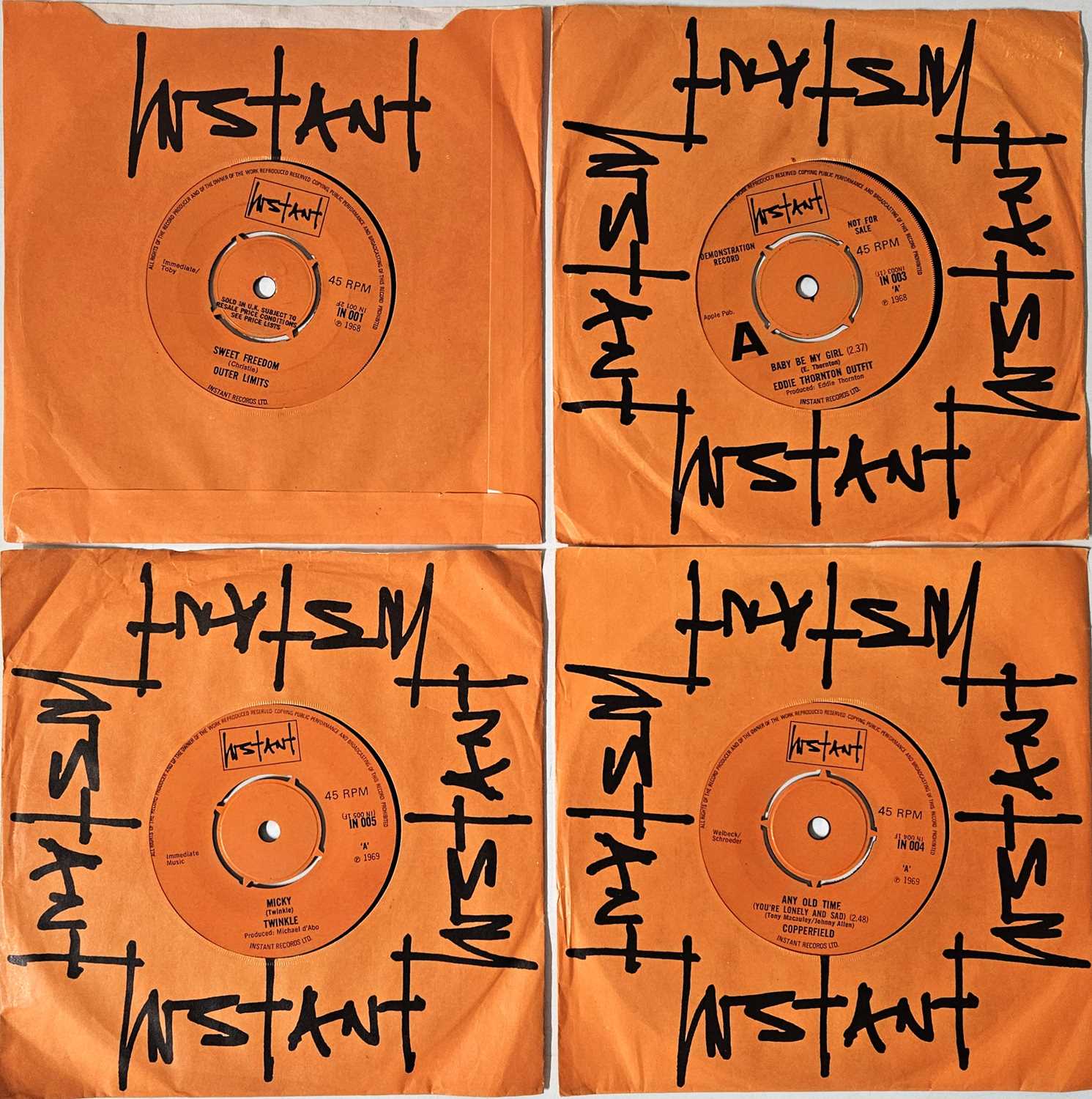 Lot 31 - INSTANT - 7" PACK