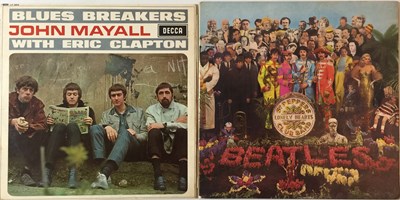 Lot 1276 - THE BEATLES/JOHN MAYALL & ERIC CLAPTON - UK ORIGINAL LPs