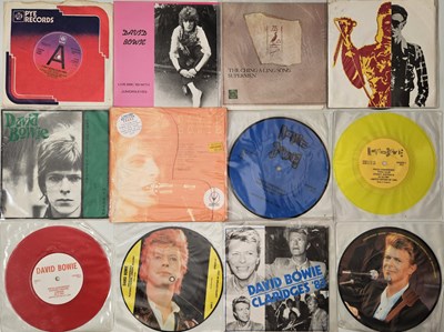 Lot 1 - BOWIE / RELATED - 7" COLLECTION (INC RARITIES / COLLECTABLES)