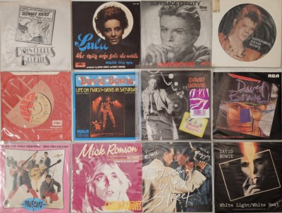 Lot 3 - BOWIE / RELATED - 7" COLLECTION (INC RARITIES / COLLECTABLES)
