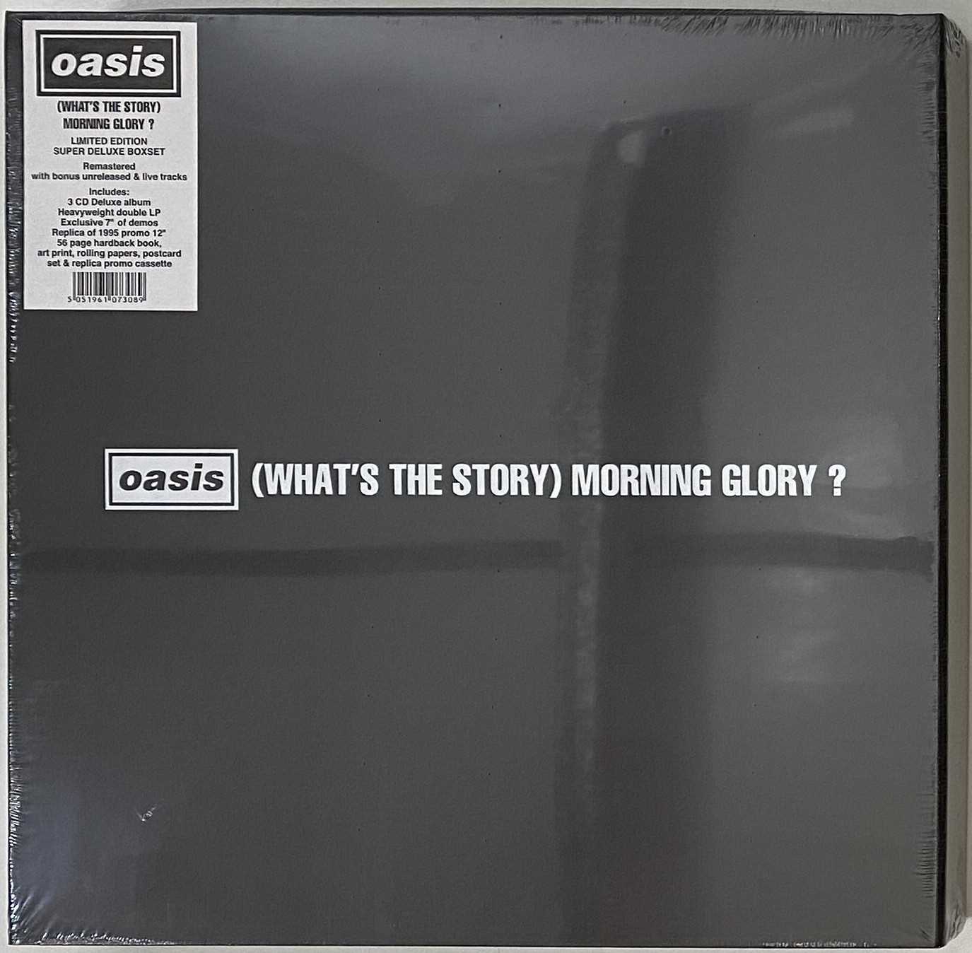 Lot 10 - OASIS - (WHAT'S THE STORY) MORNING GLORY? BOX SET (SEALED - 5051961073089)
