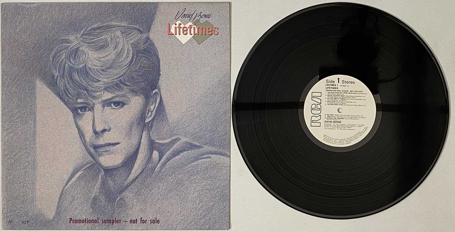 Lot 21 - DAVID BOWIE - LIFETIMES LP (LIFETIMES 1 - PROMO)