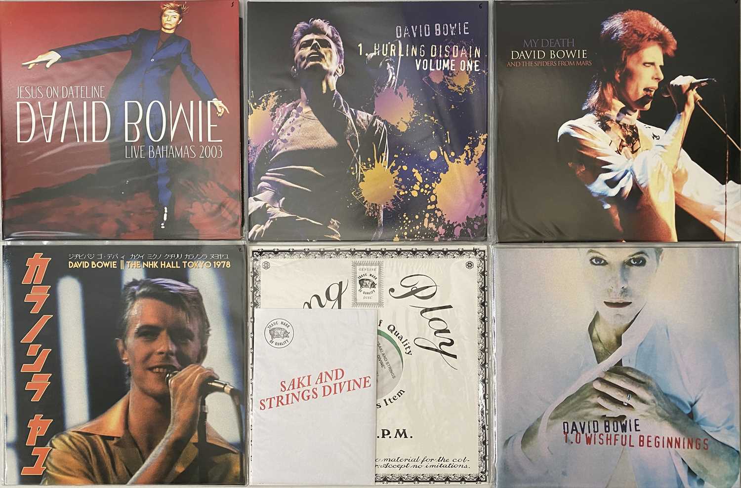Lot 22 - DAVID BOWIE - PRIVATE PRESSINGS - LP PACK