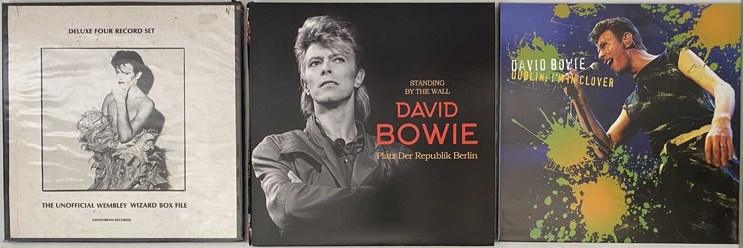 Lot 25 - DAVID BOWIE - PRIVATE PRESSINGS - LP PACK