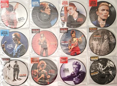 Lot 27 - DAVID BOWIE - 40TH ANNIVERSARY PICTURE DISCS (INC STARMAN) - 7" COLLECTION