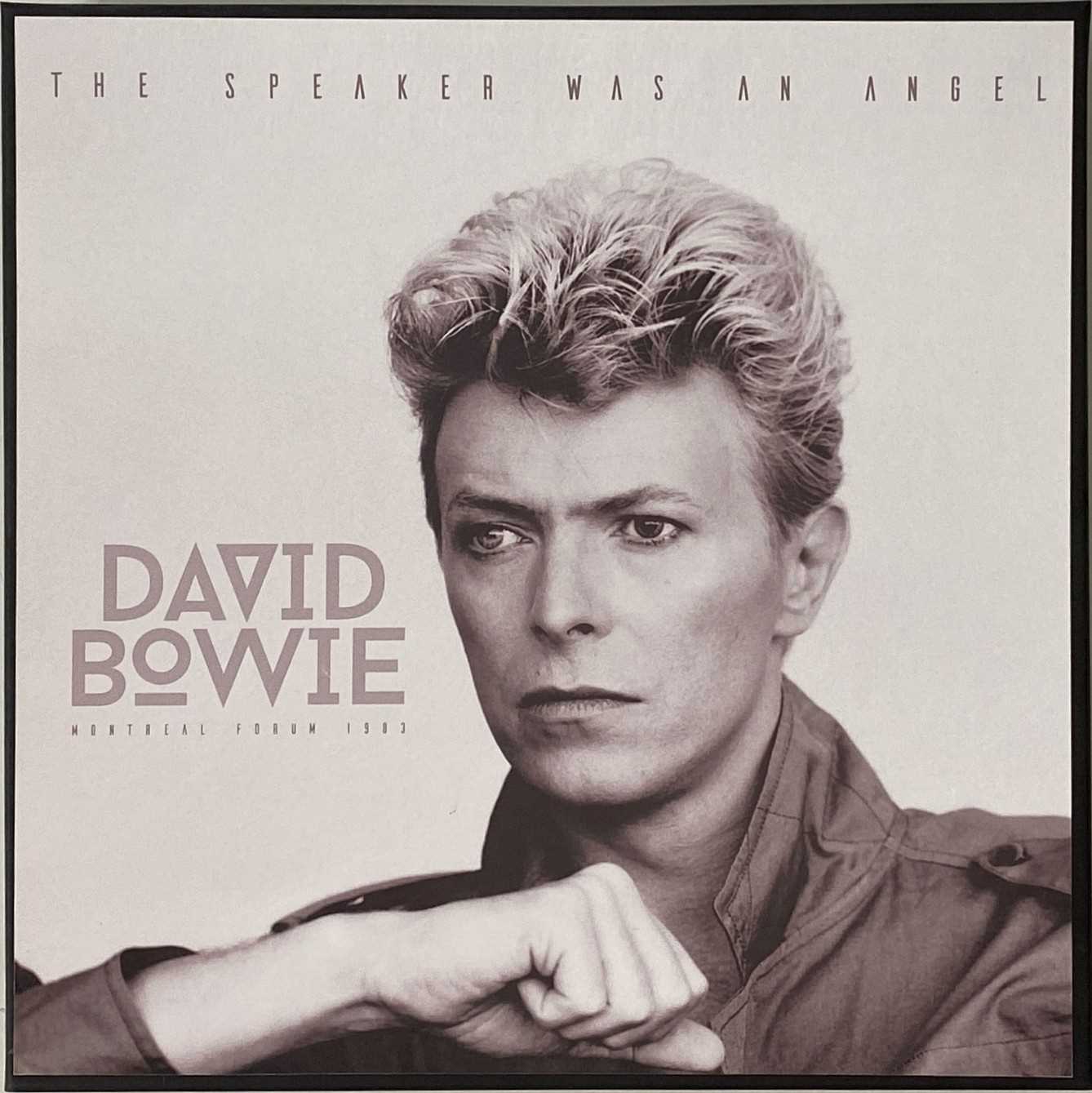 Lot 29 - DAVID BOWIE - THE SPEAKER WAS AN ANGEL BOX SET (PRIVATE RELEASE - TEST PRESSING VINYL)