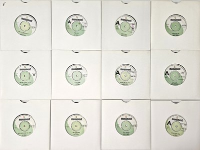 Lot 120 - MONUMENT RECORDS - 7" COLLECTION (INC DEMOS)
