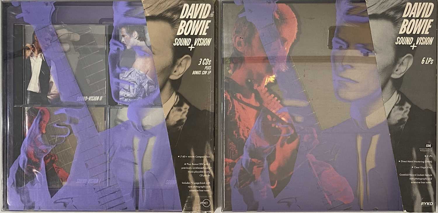 Lot 33 - DAVID BOWIE - SOUND + VISION BOX SETS PACK