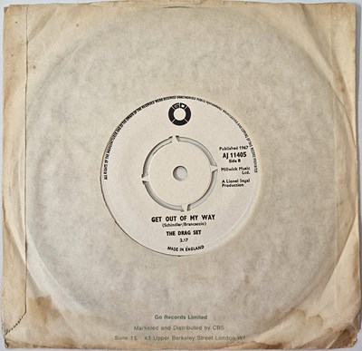 Lot 35 - THE DRAG SET - DAY AND NIGHT 7" (UK DEMO - GO RECORDS - AJ 11405)