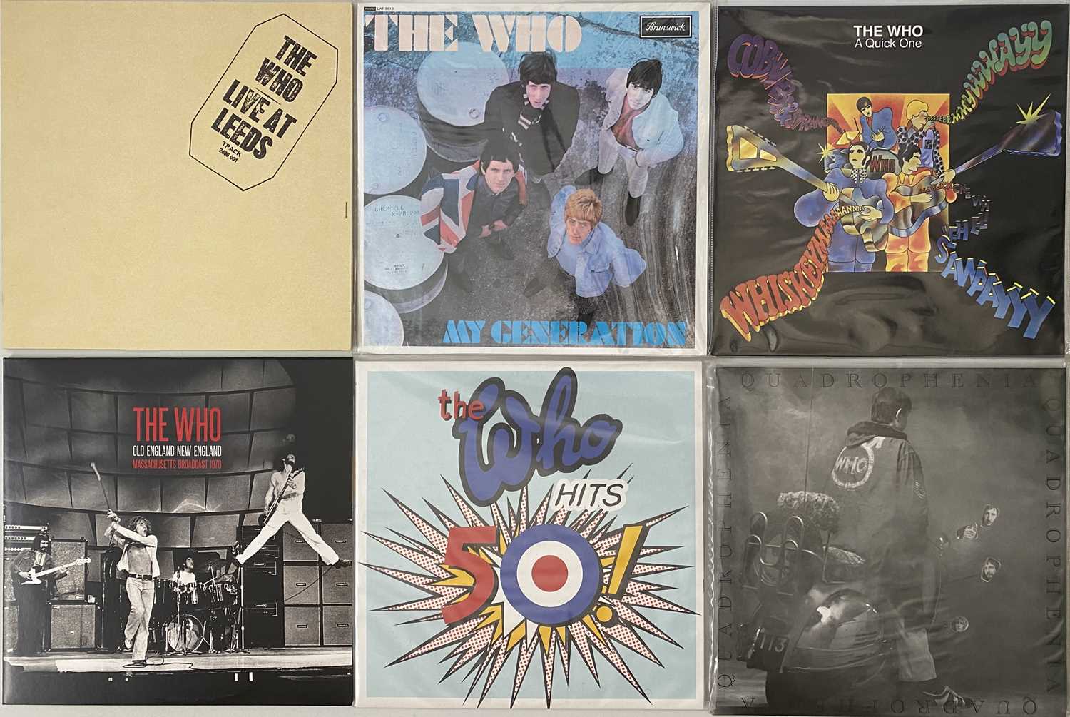 Lot 39 - THE WHO / SOLO - REISSUES / MODERN - LP COLLECTION