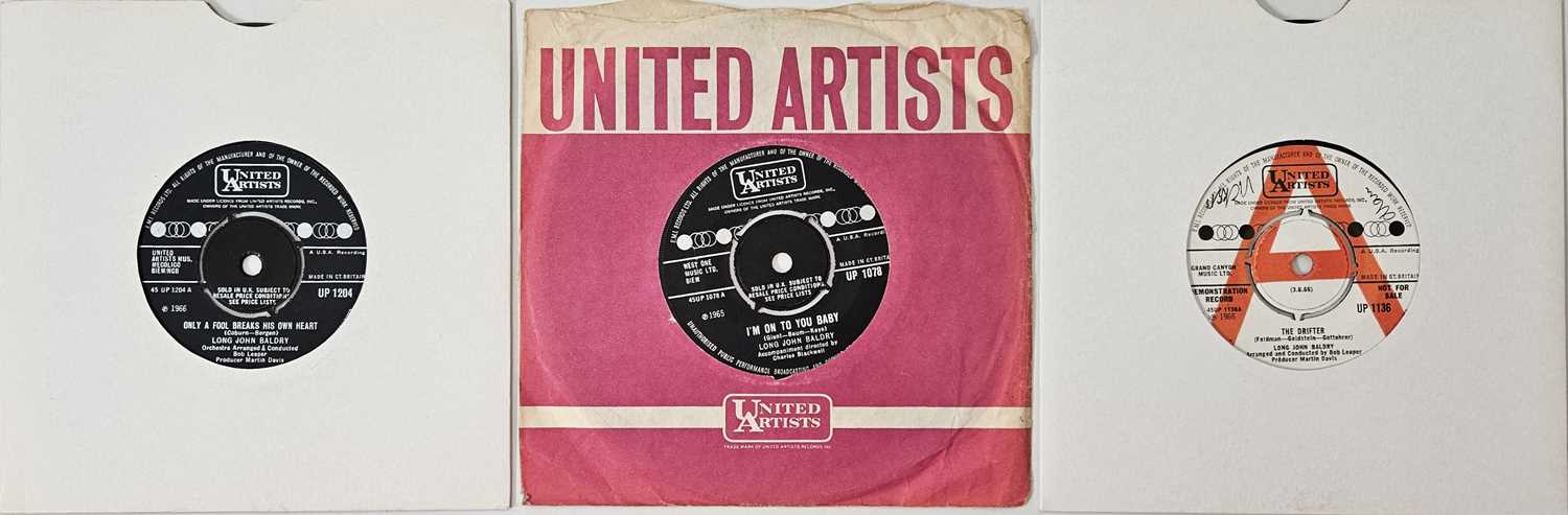 Lot 39 - LONG JOHN BALDRY - UNITED ARTISTS 7" RARITIES PACK