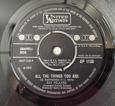 Lot 40 - RAY POLLARD - IT'S A SAD THING 7" (UK ORIGINAL - UNITED ARTISTS - UP 1133)