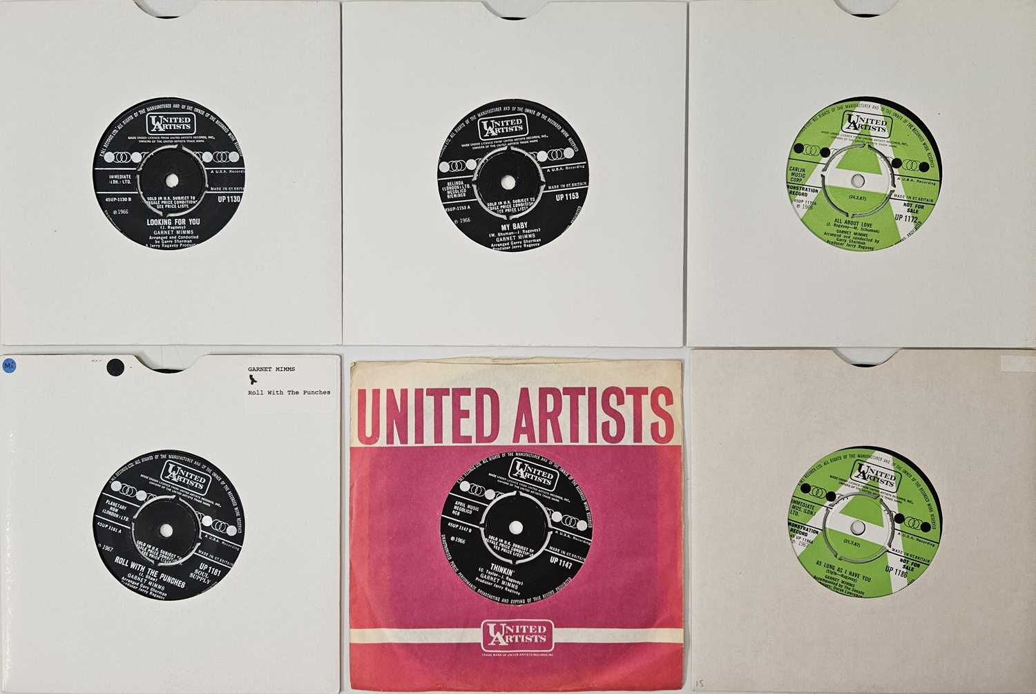 Lot 43 - GARNET MIMMS - UNITED ARTISTS 7" RARITIES PACK (INC DEMOS)