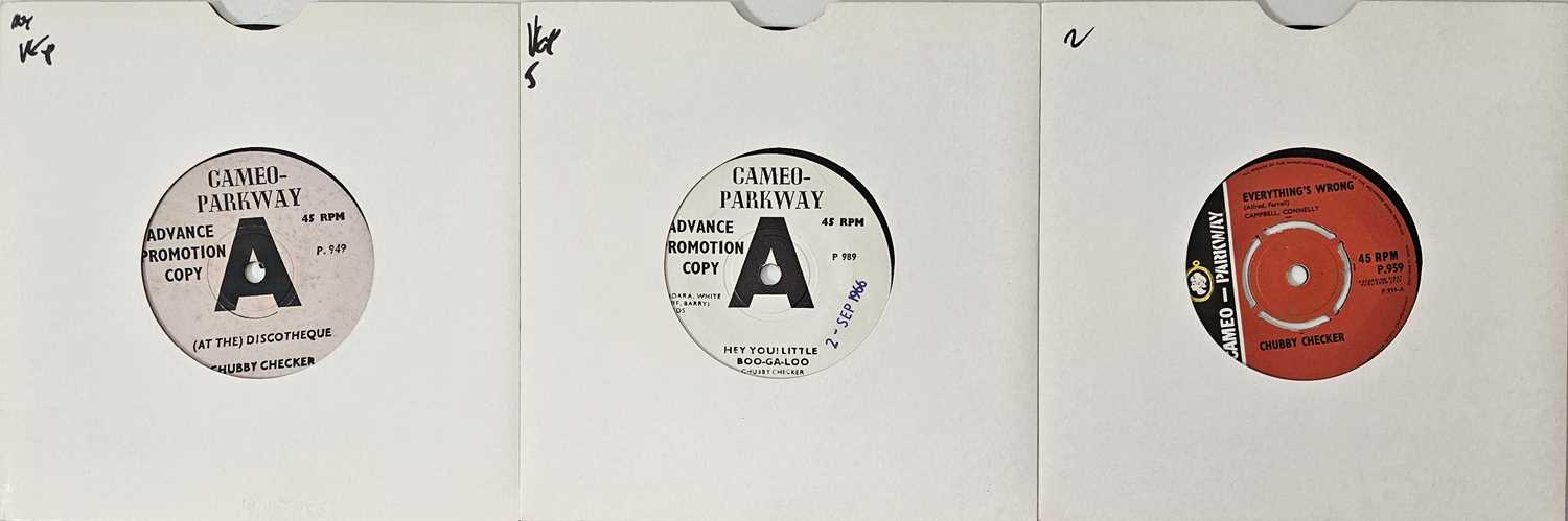 Lot 48 - CHUBBY CHECKER - CAMEO-PARKWAY 7" RARITIES PACK