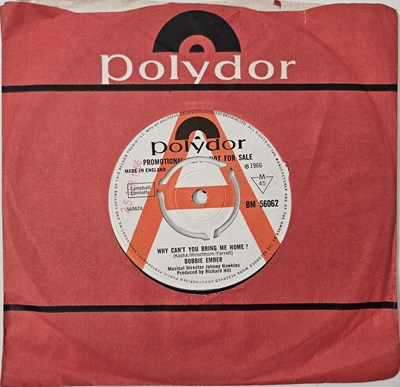 Lot 61 - BOBBI EMBER - WHY CAN'T YOU BRING ME HOME? 7" (UK DEMO - POLYDOR - BM 56062)