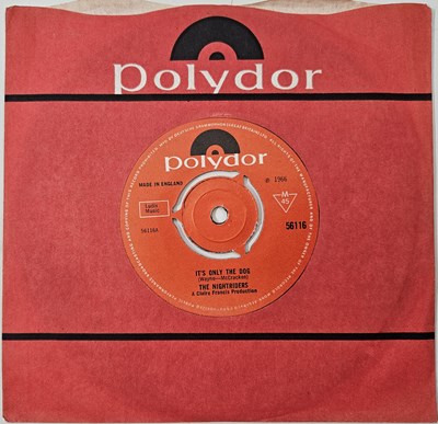 Lot 63 - THE NIGHTRIDERS - IT'S ONLY THE DOG/ YOUR FRIENDS 7" (UK FACTORY SAMPLE - POLYDOR - 56116)