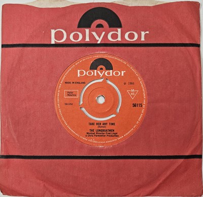 Lot 64 - THE LONGBOATMEN - TAKE HER ANY TIME 7" (UK ORIGINAL - POLYDOR - 56115)