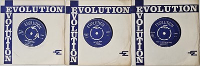 Lot 133 - EVOLUTION RECORDS - 7" RARITIES PACK