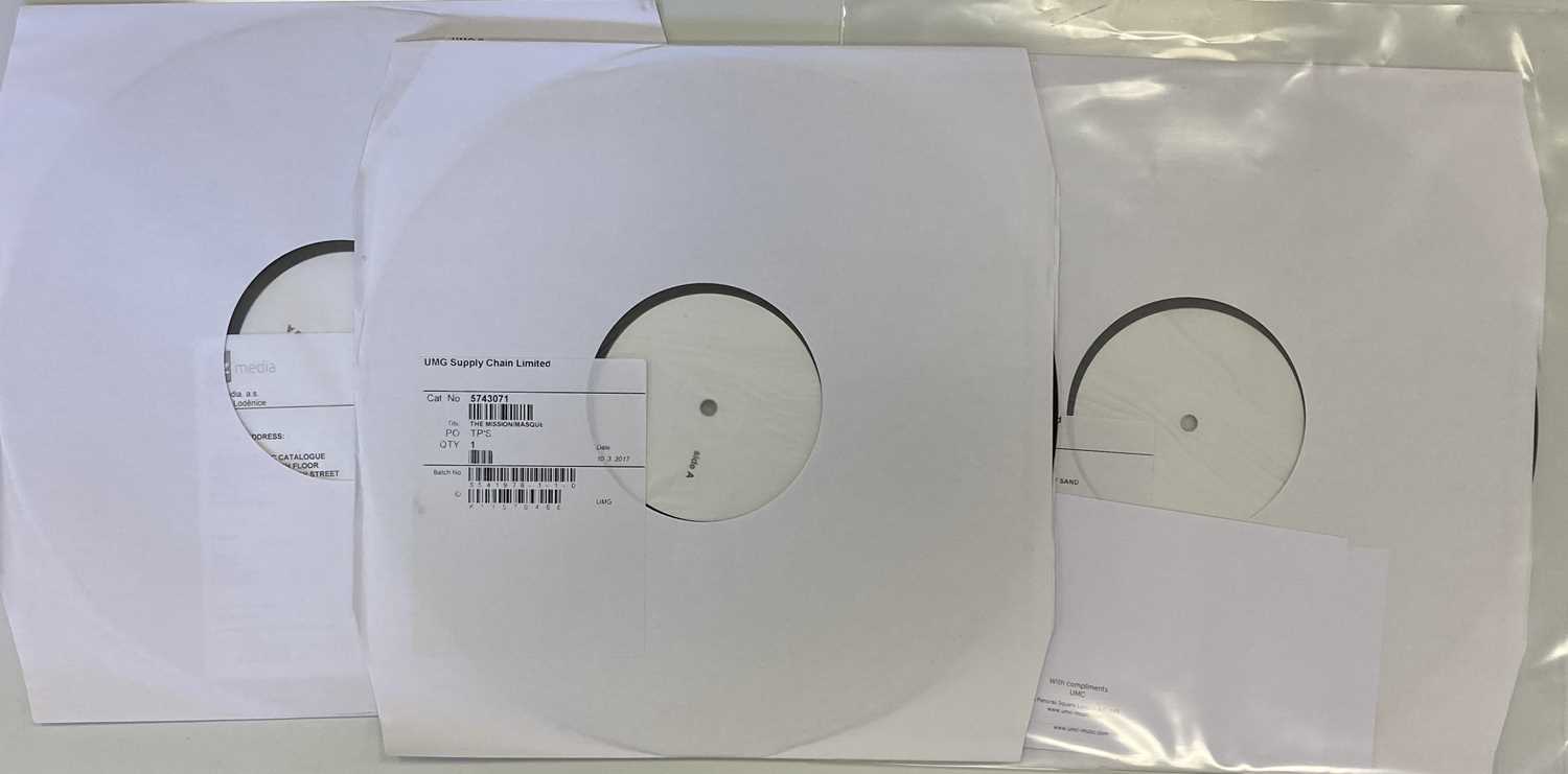 Lot 71 - THE MISSION - WHITE LABEL TEST PRESSING LPs (2017)