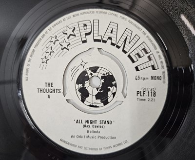 Lot 154 - THE THOUGHTS - ALL NIGHT STAND 7" (UK ORIGINAL - PLANET - PLF.118)