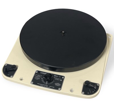 Lot 383 - GARRARD 301 TRANSCRIPTION TURNTABLE (GRAIL AUDIO RESTORED).
