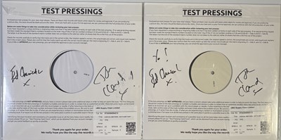 Lot 162 - THE CHEMICAL BROTHERS - SIGNED 'EXIT PLANET DUST' WHITE LABEL TEST PRESSING.
