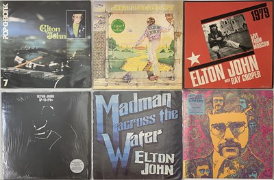 Lot 66 - ELTON JOHN, FACES, AND ROD STEWART LP COLLECTION