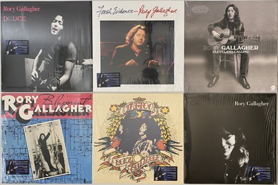 Lot 40 - RORY GALLAGHER / RELATED - MODERN PRESSINGS - LP COLLECTION