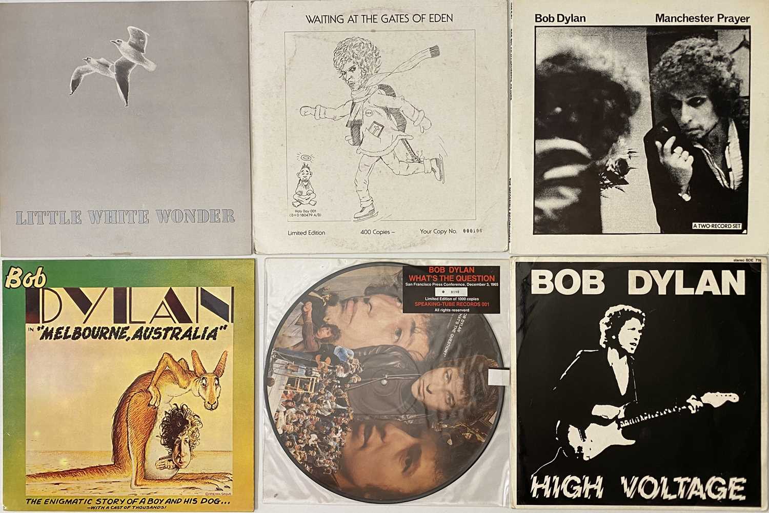 Lot 44 - BOB DYLAN - LPs