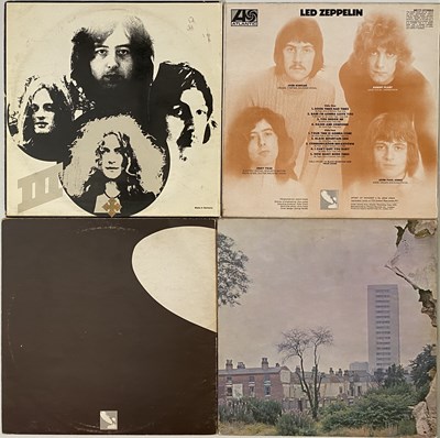 Lot 45 - LED ZEPPELIN - PLUM LABELS - LP PACK
