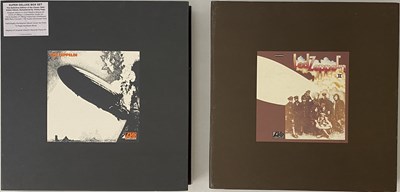 Lot 71 - LED ZEPPELIN I, II, III AND IV CD AND LP BOXSET COLLECTION