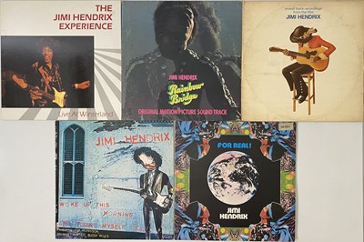 Lot 46 - JIMI HENDRIX - LP PACK (INC BLUE TEXT ELECTRIC LADYLAND)