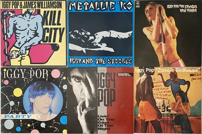 Lot 47 - IGGY POP / STOOGES - LP PACK