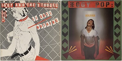 Lot 47 - IGGY POP / STOOGES - LP PACK