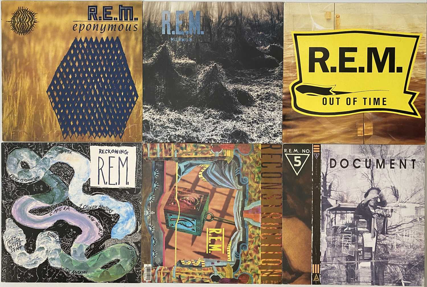 Lot 48 - R.E.M. - LP PACK